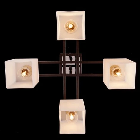 Потолочная люстра Eurosvet 70018 70018/4 хром/венге