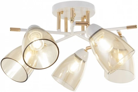Потолочная люстра на штанге Arte Milano AMALFI 327410/5 FG+WH (220V)