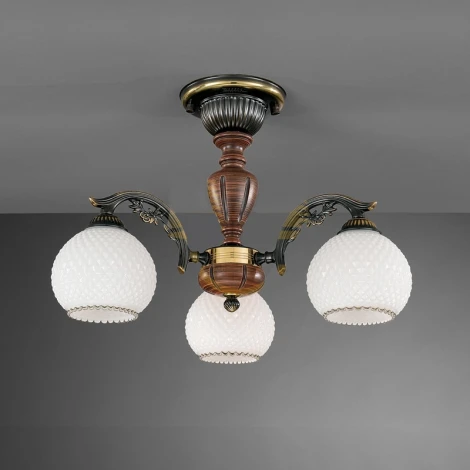 Потолочная люстра Reccagni Angelo 8630 PL 8630/3 (220V)