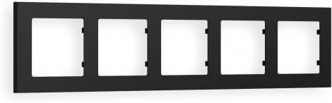 Рамка Ambrella Volt ALFA Techno (Черный матовый) 5-ая AF220705