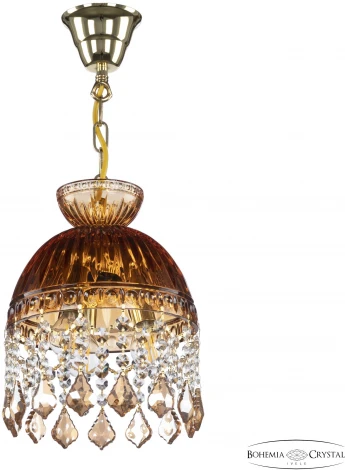 Подвесной светильник Bohemia 5478 5478/22 G Amber/M-1G Leafs K721