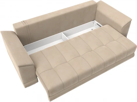 Диван прямой НордСтар НПБ Лига Диванов (Велюр) арт.129449