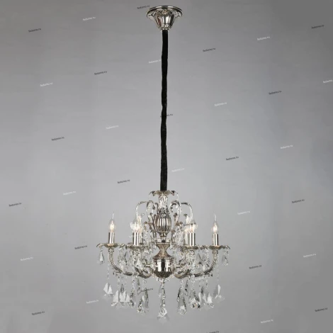 Подвесная люстра Omnilux Grosseto OML-77713-06 (220V, на цепи, подсвечник, свеча)