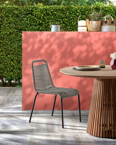 Стол обеденный La Forma (ex Julia Grup) Jeanette (Дерево,Тик) 58115