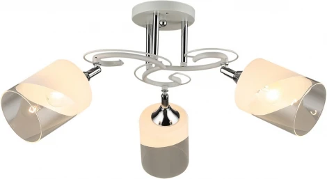 Потолочная люстра на штанге Reluce 04861-0.3-03 WT+CH