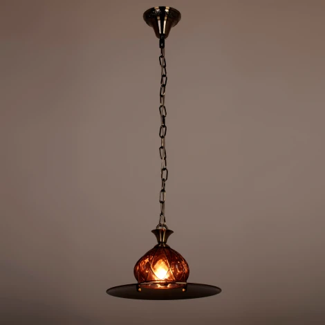 Подвесной светильник Abrasax Cornelia 2232/1(purple) (220V, на цепи, круглые)