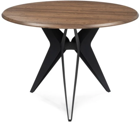 Деревянный стол Notta Рикла 100х76 орех кантри / черный 553561