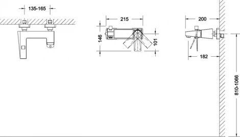 Смеситель Bravat Iceberg F676110G-01 для ванны с душем
