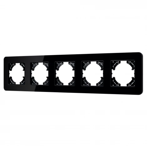 Рамка стеклянная FRM-OMALI-GS-5-BK (Arlight) 049705