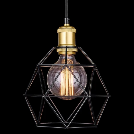 Подвесной светильник 33 ИДЕИ PND105.01.04.003BL.GO-IKS.BL (220V, на проводе)