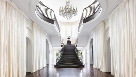 Подвесная большая люстра Lucia Tucci Barletta 122.16.8.6 antique (220V, хрусталь, на цепи, подсвечник, свеча)