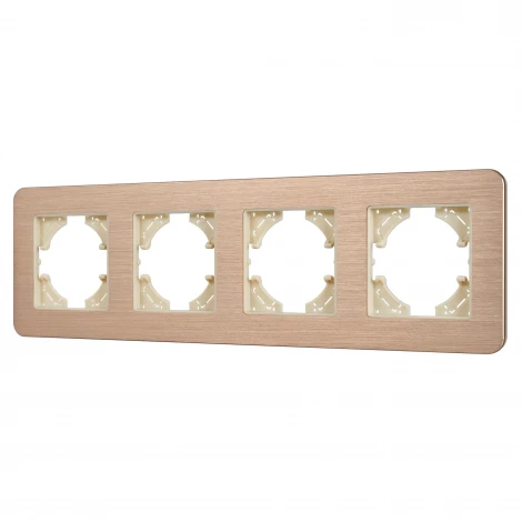 Рамка алюминиевая FRM-AKIRY-AL-4-GD (Arlight) 049733