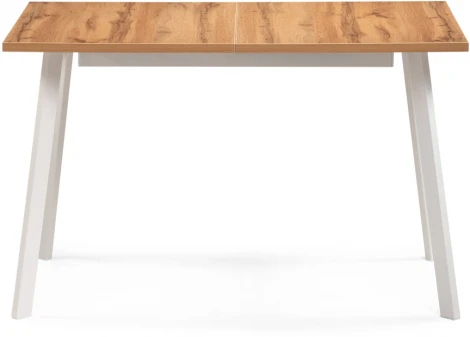 Стол раскладной Notta Колон Лофт 120 25 мм дуб вотан / белый матовый 489643