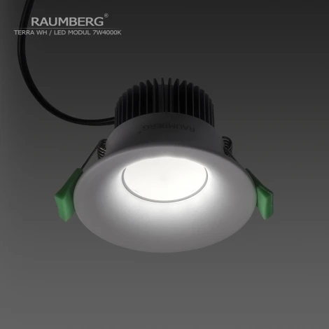 Встраиваемый светильник Raumberg Terra\Wh\7W4000K White Led 7w 4000K