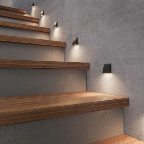 Подсветка светодиодная для лестниц встраиваемая Elektrostandard Wally 40159/LED 4000K Черный