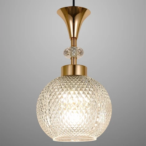 Подвесной светильник Reluce 02001-0.9-05 WH (220V, на проводе, шар)