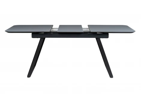 Стол Пеле 120-150 Automatic Dark matte glass