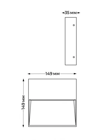 Настенный светильник уличный светодиодный Italline IT5262