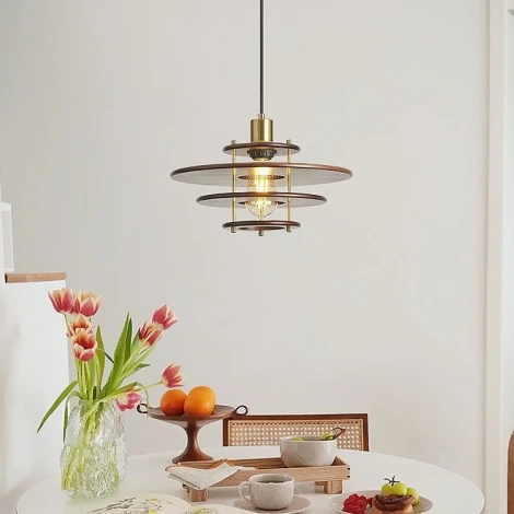 Подвесной светильник Lightera Simarron LE106L-35N (220V, на проводе, круглые, летающая тарелка)