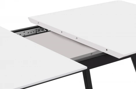 Стол R-Home Пеле раздвиж. 120-160 белый