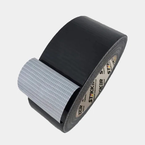 Армированная клейкая лента 0,21 x 48 мм длина 40 м (черный) Stekker 50083