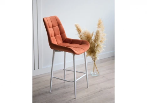 Барный стул Челси терракотовый (zd 432) / белый 632576