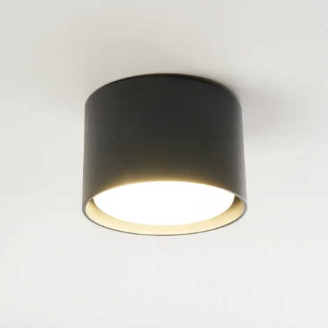 Светильник потолочный накладной Feron HL359 41991 12W, GX53, черный (220V, круглые)