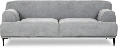 Диван Portofino 2-х местный ОГОГО (арт.470226), (Рогожка/Серый)