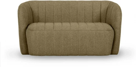 Диван Lecco ОГОГО (арт.743850), (Ткань,Рогожка/Оливковый)