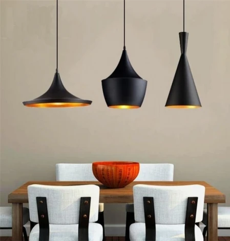 Подвесной светильник Lumina Deco Foggi LDP 7712-3 PR BK (220V, на проводе)