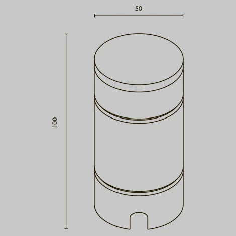 Встраиваемый светильник уличный Maytoni Brill O474FL-L2GF3K (LED, 24V, круглые, IP67)