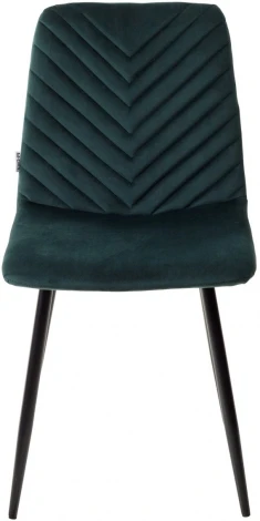 Стул DUKE BLUVEL-78 GREEN, велюр / черный каркас М-City