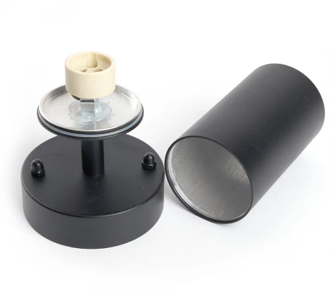 Архитектурная подсветка Feron Бостон 48322 DH1704, на стену, GU10 черный (220V, круглые, IP54)