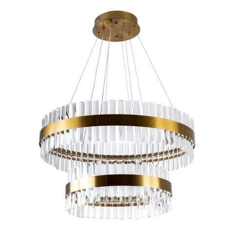 Подвесной светильник светодиодный хрустальный с регулировкой цветовой температуры Modelux MODELUX ML.009.600.400