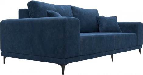 Диван прямой Льюес Лига Диванов (Велюр) арт.126690