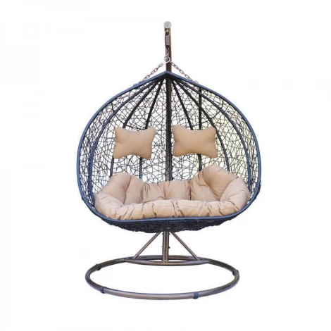 Кресло-яйцо KM 1016 из ротанга