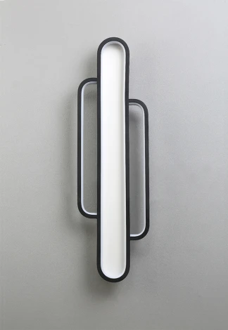 Настенный светильник SOBRE AP35W LED H600 V1 BLACK Crystal Lux