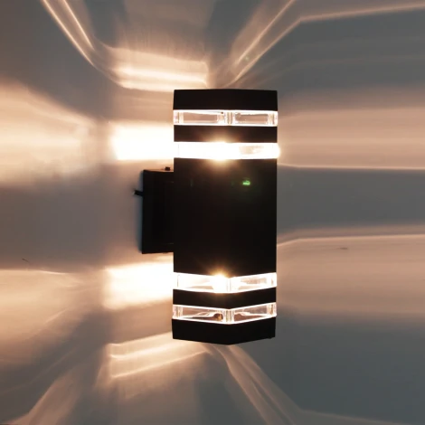 Настенный светильник уличный Reluce 86228-9.2-002CT 2*E27 BK