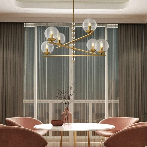 Подвесная люстра Fondo ImperiumLoft Fondo01 (140707-26) (220V, шарики)