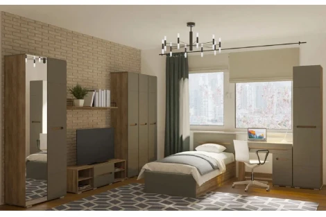 Шкаф БТС Наоми ШК-20, графит