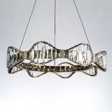 Подвесная люстра светодиодная хрустальная Modelux MODELUX ML.785.600 CP
