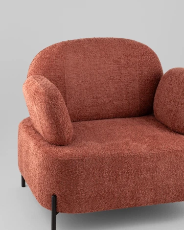 Кресло Stool Group Кэнди ткань букле коралловый арт.УТ000040025