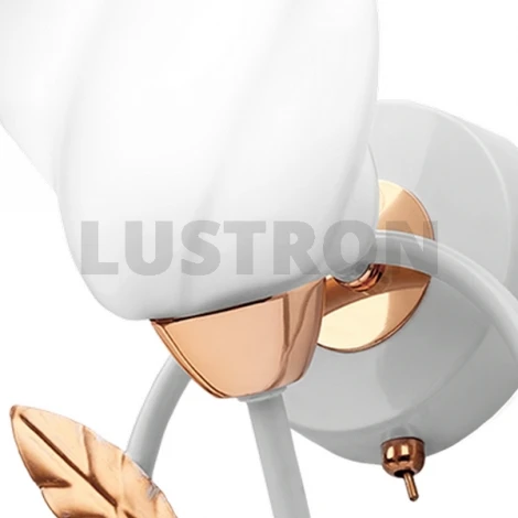 Бра IDLamp Angelica 384/1A-Whitegold