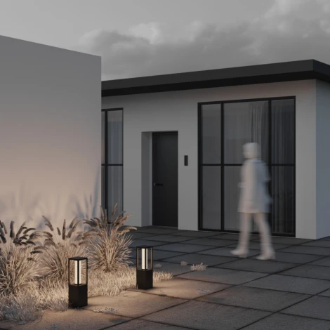 Наземный уличный светильник Maytoni Expo O480FL-L12B3K (LED, 220V, IP65)