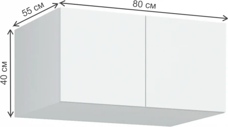 Шкаф Широн Woodville (ЛДСП/Белый) арт.589124