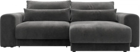 Диван угловой Лига-056 НПБ угол универсальный Лига Диванов (Велюр) арт.129152