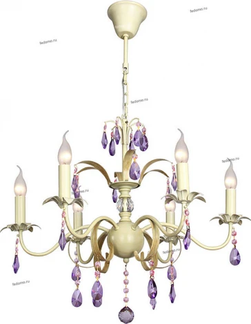 Подвесная люстра IDLamp Ornella 257/6-Whiteplatina