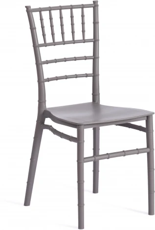 Стул CHAVARI (mod. 101) / 1 шт. в упаковке (Пластик /Серый)