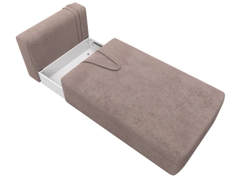 Модуль канапе Лига-060 НПБ (ЛДСП,Брус,Фанера,Велюр/Бежевый) Лига Диванов 129551