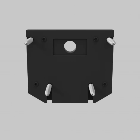 Торцевая заглушка для демпферного шинопровода, черная Maytoni Accessories for tracks Exility TRA034D-EC-422B